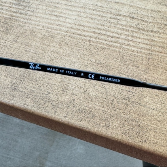 EUC Ray-Ban Raybans Ray-Bans RB3565 002/48 53-20 Jack Sunglasses Black - Picture 8 of 10